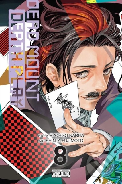 Kniha: Dead Mount Death Play, Vol. 8 (Ryohgo Narita a Shinta Fujimoto). Yen Press, 2022 Kniha: Dead Mount Death Play, Vol. 8 (Ryohgo Narita a Shinta Fujimoto). Yen Press, 2022