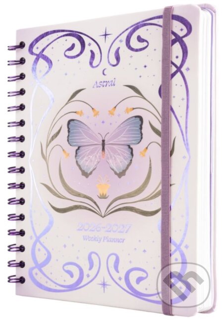 Plánovací týdenní diář A5 2026/2027 Astral: Krásný svět (14,8 x 21 cm) (Cure Pink). Cure Pink, 2026 Plánovací týdenní diář A5 2026/2027 Astral: Krásný svět (14,8 x 21 cm) (Cure Pink). Cure Pink, 2026
