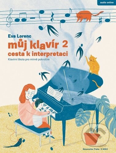 Kniha: Můj klavír 2 Cesta k interpretaci (Eva Lorencová). Bärenreiter Praha, 2026 Kniha: Můj klavír 2 Cesta k interpretaci (Eva Lorencová). Bärenreiter Praha, 2026