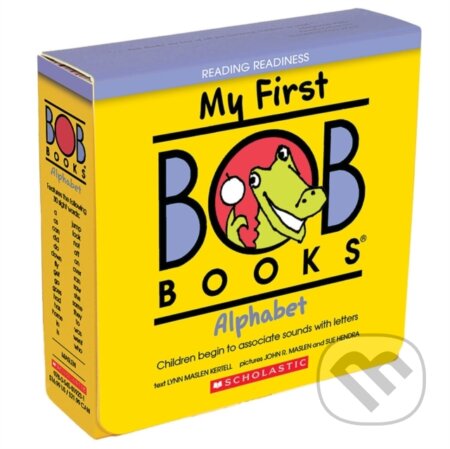 Kniha: My First Bob Books: Alphabet (12 Book Box Set) (Maslen Kertell Lynn). Scholastic, 2023 Kniha: My First Bob Books: Alphabet (12 Book Box Set) (Maslen Kertell Lynn). Scholastic, 2023