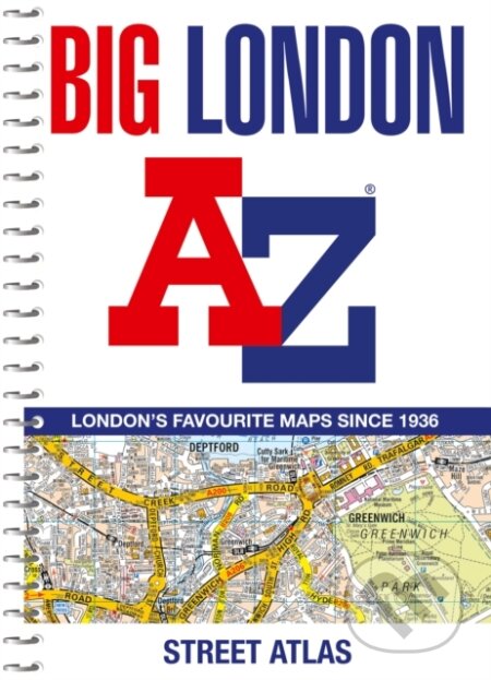 Kniha: Big London A-Z Street Atlas (A-Z Maps). HarperCollins, 2024 Kniha: Big London A-Z Street Atlas (A-Z Maps). HarperCollins, 2024