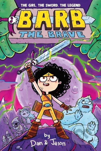 Kniha: Barb the Brave (Dan Abdo a Jason Patterson). Simon & Schuster, 2022 Kniha: Barb the Brave (Dan Abdo a Jason Patterson). Simon & Schuster, 2022