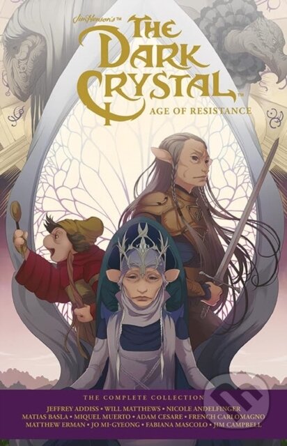 Kniha: Jim Henson's The Dark Crystal Age of Resistance: The Complete Collection (Nicole Andelfinger). Archaia Studios, 2023 Kniha: Jim Henson's The Dark Crystal Age of Resistance: The Complete Collection (Nicole Andelfinger). Archaia Studios, 2023