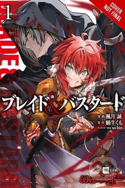 Kniha: Blade & Bastard, Vol. 1 (manga) (Kumo Kagyu, So-Bin So-Bin, Makoto Fugetsu a Madeleine Jose). Yen Press, 2024 Kniha: Blade & Bastard, Vol. 1 (manga) (Kumo Kagyu, So-Bin So-Bin, Makoto Fugetsu a Madeleine Jose). Yen Press, 2024