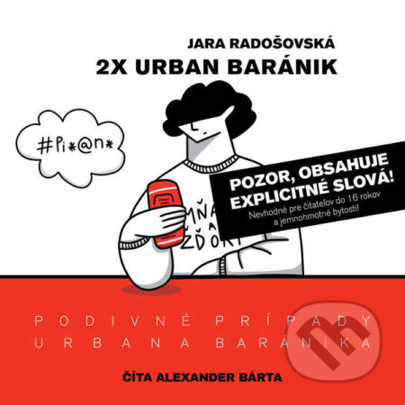 Audiokniha: Podivné prípady Urbana Baránika (Jara Radošovská). Wisteria Books, 2026 Audiokniha: Podivné prípady Urbana Baránika (Jara Radošovská). Wisteria Books, 2026