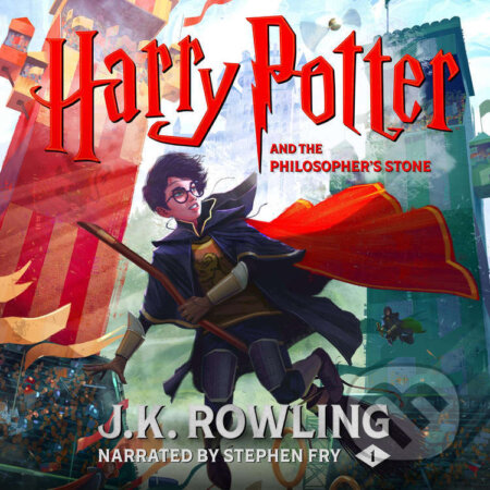 Audiokniha: Harry Potter and the Philosopher's Stone (J.K. Rowling), 2026 Audiokniha: Harry Potter and the Philosopher's Stone (J.K. Rowling), 2026