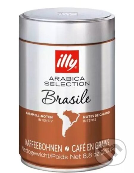 Kávy a čaje: illy Káva zrnková Brazil (Illy). Illy Kávy a čaje: illy Káva zrnková Brazil (Illy). Illy