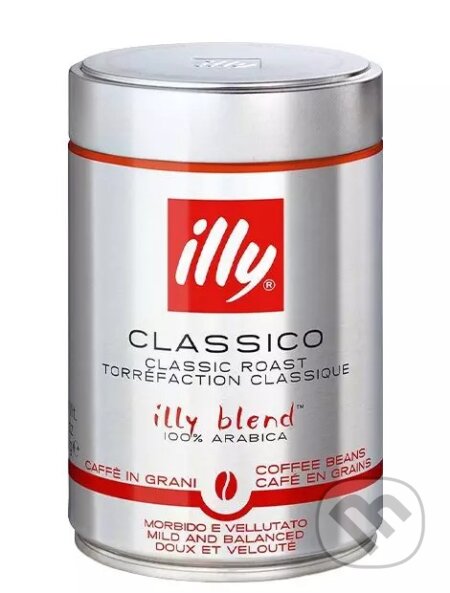 Kávy a čaje: illy Káva zrnková Classico (Illy). Illy Kávy a čaje: illy Káva zrnková Classico (Illy). Illy
