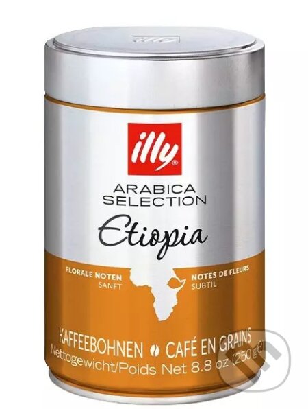 Kávy a čaje: illy Káva zrnková Etiopia (Illy). Illy Kávy a čaje: illy Káva zrnková Etiopia (Illy). Illy