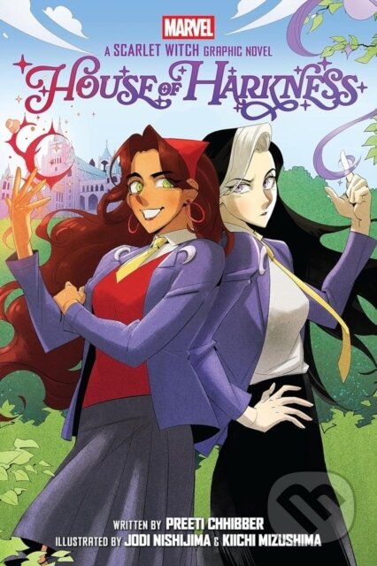 Kniha: House of Harkness: Scarlet Witch graphic novel (Preeti Chhibber). Scholastic, 2026 Kniha: House of Harkness: Scarlet Witch graphic novel (Preeti Chhibber). Scholastic, 2026
