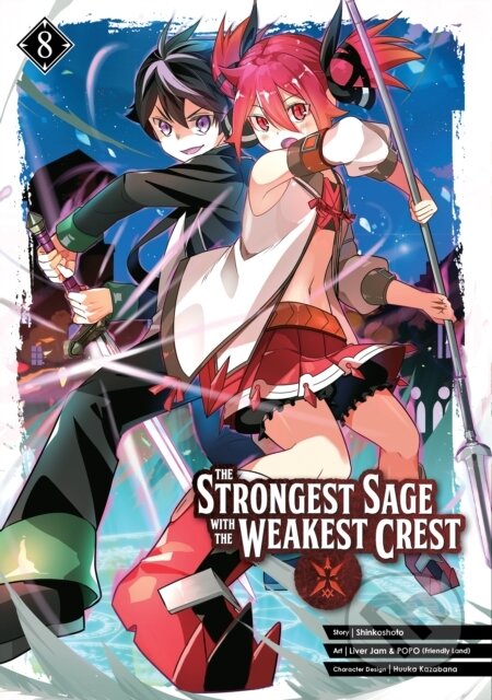 Kniha: The Strongest Sage with the Weakest Crest 08 (Shinkoshoto). Square Enix, 2022 Kniha: The Strongest Sage with the Weakest Crest 08 (Shinkoshoto). Square Enix, 2022