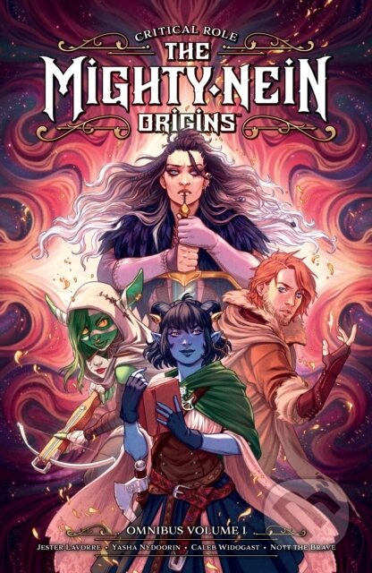 Kniha: Critical Role: The Mighty Nein Origins Omnibus Volume 1 (Jody Houser, Selina Espiritu a Sam Maggs). , 2026 Kniha: Critical Role: The Mighty Nein Origins Omnibus Volume 1 (Jody Houser, Selina Espiritu a Sam Maggs). , 2026