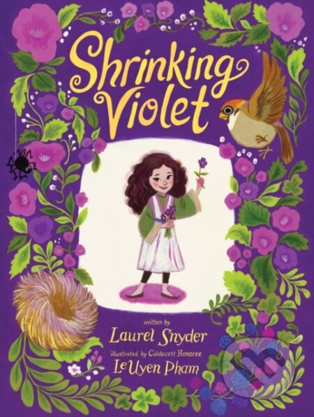 Kniha: Shrinking Violet (Laurel Snyder). Chronicle Books, 2026 Kniha: Shrinking Violet (Laurel Snyder). Chronicle Books, 2026