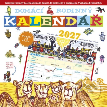 Domácí rodinný kalendář 2027 (Pavla Staňková). Scrumage, 2026 Domácí rodinný kalendář 2027 (Pavla Staňková). Scrumage, 2026