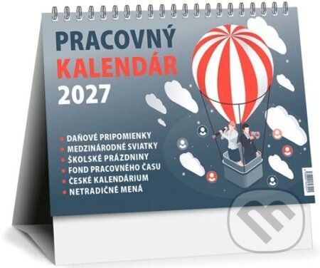 Pracovný kalendár 2027 - stolový kalendár (Press Group). Press Group, 2026 Pracovný kalendár 2027 - stolový kalendár (Press Group). Press Group, 2026