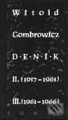 Kniha: Deník II. (1957-1961), III. (1961-1966) (Witold Gombrowicz). Torst, 2001 Kniha: Deník II. (1957-1961), III. (1961-1966) (Witold Gombrowicz). Torst, 2001