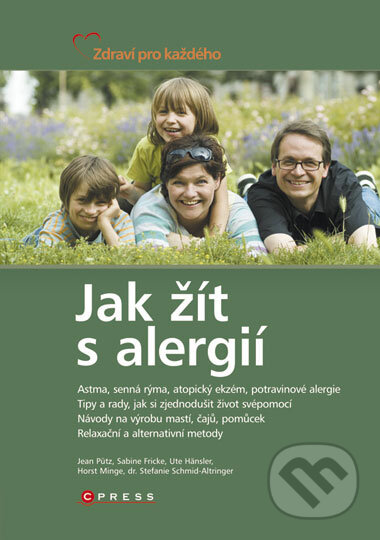 Kniha: Jak žít s alergií (Jean Putz, Sabine Fricke a Ute Hansler). Computer Press, 2007 Kniha: Jak žít s alergií (Jean Putz, Sabine Fricke a Ute Hansler). Computer Press, 2007