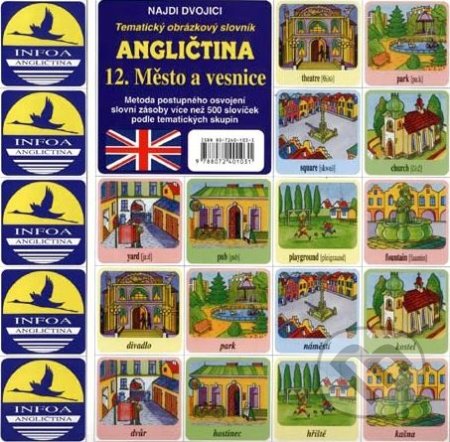 Kniha: Angličtina 12.: Město a vesnice (Antonín Šplíchal a kolektiv). INFOA, 2004 Kniha: Angličtina 12.: Město a vesnice (Antonín Šplíchal a kolektiv). INFOA, 2004