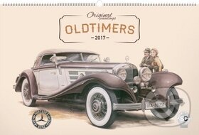 Oldtimers - nástěnný kalendář 2017 - Václav Zapadlík, Presco Group, 2016