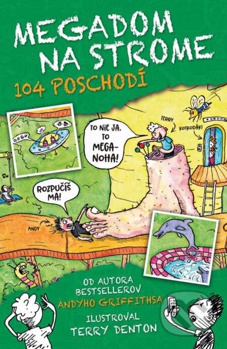 E-kniha: Megadom na strome. 104 poschodí (Andy Griffiths). Slovart, 2026 E-kniha: Megadom na strome. 104 poschodí (Andy Griffiths). Slovart, 2026
