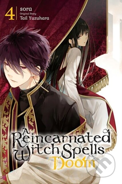 Kniha: A Reincarnated Witch Spells Doom, Vol. 4 (Kevin Gifford, Tail Yuzuhara a Sora Sora). Yen Press, 2024 Kniha: A Reincarnated Witch Spells Doom, Vol. 4 (Kevin Gifford, Tail Yuzuhara a Sora Sora). Yen Press, 2024