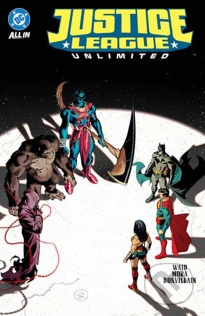 Kniha: Justice League Unlimited Vol. 2: The Omega Act (Dan Mora a Mark Waid). DC Comics, 2026 Kniha: Justice League Unlimited Vol. 2: The Omega Act (Dan Mora a Mark Waid). DC Comics, 2026