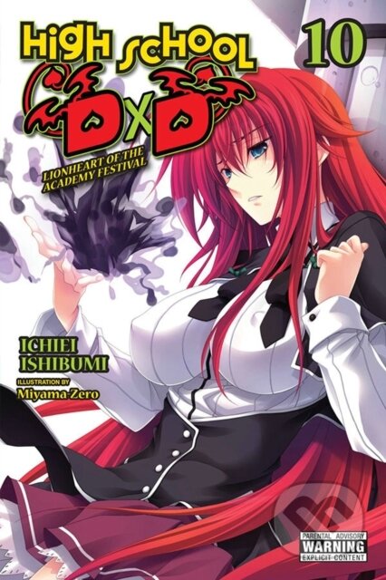 Kniha: High School DxD, Vol. 10 (light novel) (Haydn Trowell, Miyama-Zero Miyama-Zero a Ichiei Ishibumi). Yen Press, 2023 Kniha: High School DxD, Vol. 10 (light novel) (Haydn Trowell, Miyama-Zero Miyama-Zero a Ichiei Ishibumi). Yen Press, 2023