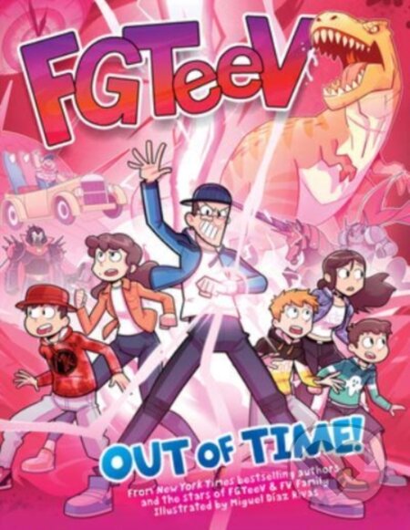 Kniha: Out of Time! (Fgteev). HarperCollins, 2023 Kniha: Out of Time! (Fgteev). HarperCollins, 2023