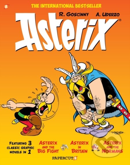 Kniha: Asterix Omnibus Vol. 3 (Albert Uderzo a René Goscinny). Papercutz, 2020 Kniha: Asterix Omnibus Vol. 3 (Albert Uderzo a René Goscinny). Papercutz, 2020