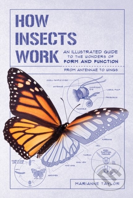 Kniha: How Insects Work – An Illustrated Guide to the Wonders of Form and Function – from Antennae to Wings (Marianne Taylor). Experiment, 2020 Kniha: How Insects Work – An Illustrated Guide to the Wonders of Form and Function – from Antennae to Wings (Marianne Taylor). Experiment, 2020