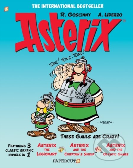 Kniha: Asterix Omnibus Vol. 4 (Albert Uderzo a René Goscinny). Papercutz, 2021 Kniha: Asterix Omnibus Vol. 4 (Albert Uderzo a René Goscinny). Papercutz, 2021