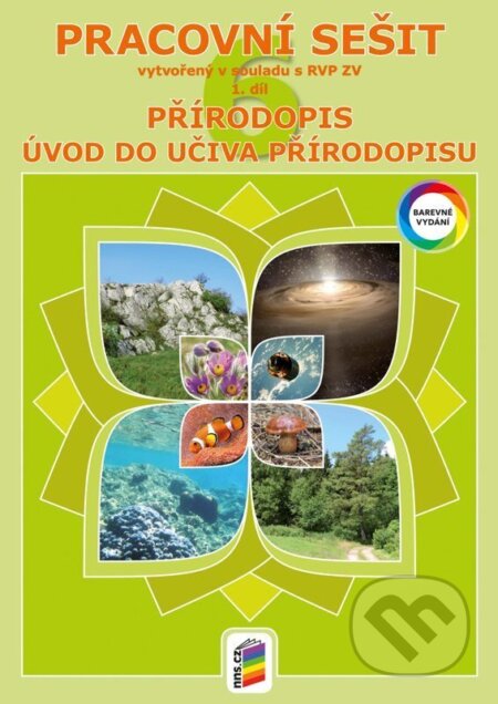 Kniha: Přírodopis 6, 1. díl - Obecný úvod do přírodopisu (barevný pracovní sešit) (Eliška Musilová). NNS, 2026 Kniha: Přírodopis 6, 1. díl - Obecný úvod do přírodopisu (barevný pracovní sešit) (Eliška Musilová). NNS, 2026