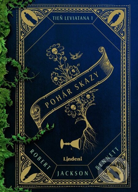 Kniha: Pohár skazy (Robert Jackson Bennett). Lindeni, 2026 Kniha: Pohár skazy (Robert Jackson Bennett). Lindeni, 2026