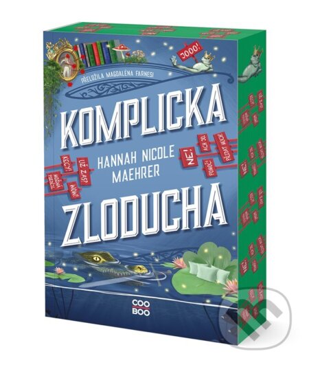 Kniha: Komplicka Zloducha (Hannah Nicole Maehrer). CooBoo CZ, 2026 Kniha: Komplicka Zloducha (Hannah Nicole Maehrer). CooBoo CZ, 2026