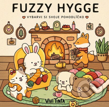Kniha: Fuzzy Hygge - Vybarvi si svoje pohodlíčko (Vivi Tinta). Albatros CZ, 2026 Kniha: Fuzzy Hygge - Vybarvi si svoje pohodlíčko (Vivi Tinta). Albatros CZ, 2026