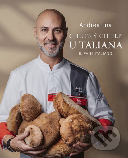Kniha: Chutný chlieb u Taliana (Andrea Ena). Ikar, 2026 Kniha: Chutný chlieb u Taliana (Andrea Ena). Ikar, 2026