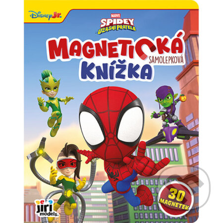 Kniha: Magnetická samolepková knížka Spidey (Jiří Models). Jiří Models, 2026 Kniha: Magnetická samolepková knížka Spidey (Jiří Models). Jiří Models, 2026