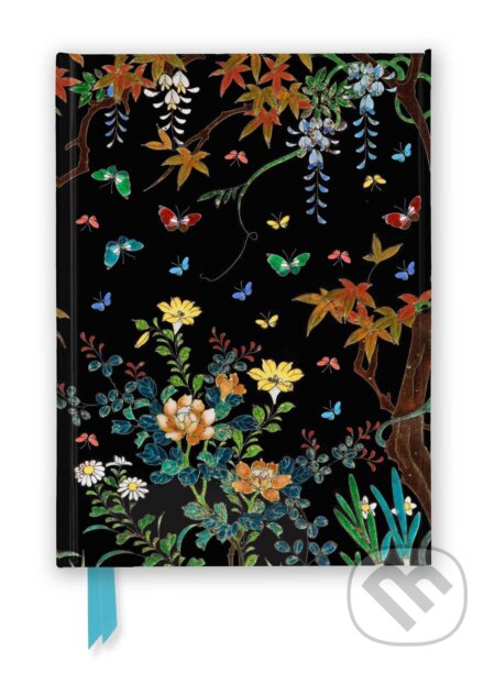 Kniha: Zápisník Flame Tree. Ashmolean Museum: Cloisonné Casket with Flowers and Butterflies (Flame Tree Studio). , 2023 Kniha: Zápisník Flame Tree. Ashmolean Museum: Cloisonné Casket with Flowers and Butterflies (Flame Tree Studio). , 2023