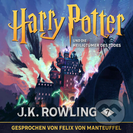 Audiokniha: Harry Potter und die Heiligtümer des Todes (J.K. Rowling). Pottermore Publishing, 2015 Audiokniha: Harry Potter und die Heiligtümer des Todes (J.K. Rowling). Pottermore Publishing, 2015