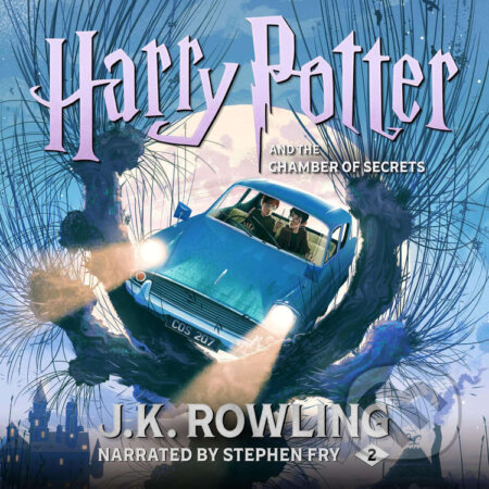 Audiokniha: Harry Potter and the Chamber of Secrets (J.K. Rowling). Pottermore Publishing, 2026 Audiokniha: Harry Potter and the Chamber of Secrets (J.K. Rowling). Pottermore Publishing, 2026