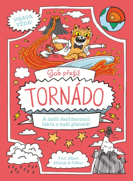 Kniha: Jak přežít tornádo (Richard Watson a William Potter). Extra Publishing, 2026 Kniha: Jak přežít tornádo (Richard Watson a William Potter). Extra Publishing, 2026