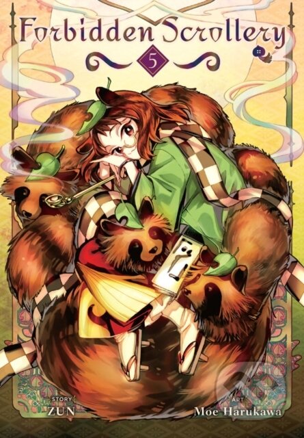 Kniha: Forbidden Scrollery, Vol. 5 (Alethea Nibley, ZUN ZUN, Moe Harukawa, Athena Nibley a Alexis Eckerman). Yen Press, 2018 Kniha: Forbidden Scrollery, Vol. 5 (Alethea Nibley, ZUN ZUN, Moe Harukawa, Athena Nibley a Alexis Eckerman). Yen Press, 2018