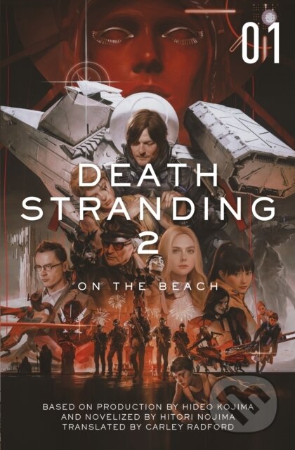 Kniha: Death Stranding 2: On the Beach - The Official Novelization (Hitori Nojima). Titan Books, 2026 Kniha: Death Stranding 2: On the Beach - The Official Novelization (Hitori Nojima). Titan Books, 2026