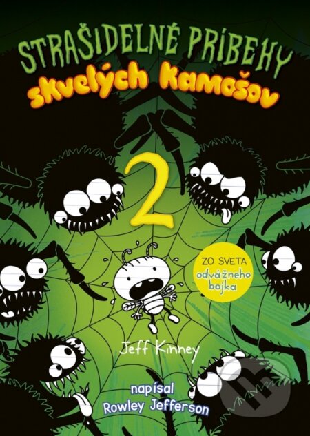 Kniha: Strašidelné príbehy skvelých kamošov 2 (Jeff Kinney). Stonožka, 2026 Kniha: Strašidelné príbehy skvelých kamošov 2 (Jeff Kinney). Stonožka, 2026