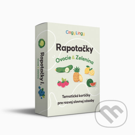 Společenská hra: Rapotačky - Ovocie & Zelenina (Cingy Lingy). Cingy Lingy Společenská hra: Rapotačky - Ovocie & Zelenina (Cingy Lingy). Cingy Lingy