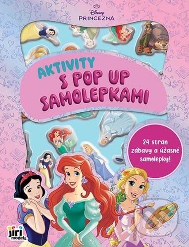 Kniha: Aktivity s pop-up samolepkami: Disney Princezny (Jiří Models). Jiří Models, 2026 Kniha: Aktivity s pop-up samolepkami: Disney Princezny (Jiří Models). Jiří Models, 2026