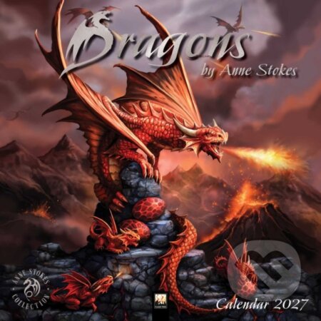 Kniha: Dragons by Anne Stokes Wall Calendar 2027 (Art Calendar) (Autorský kolektiv). Flame Tree Publishing, 2026 Kniha: Dragons by Anne Stokes Wall Calendar 2027 (Art Calendar) (Autorský kolektiv). Flame Tree Publishing, 2026