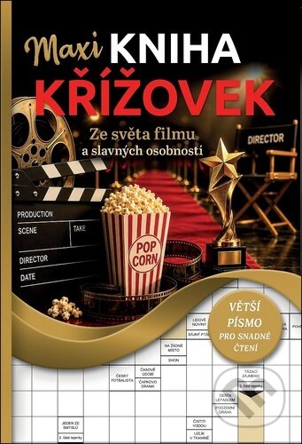 Maxi kniha křížovek: Ze světa filmu a slavných osobností (SUN). SUN, 2026 Maxi kniha křížovek: Ze světa filmu a slavných osobností (SUN). SUN, 2026