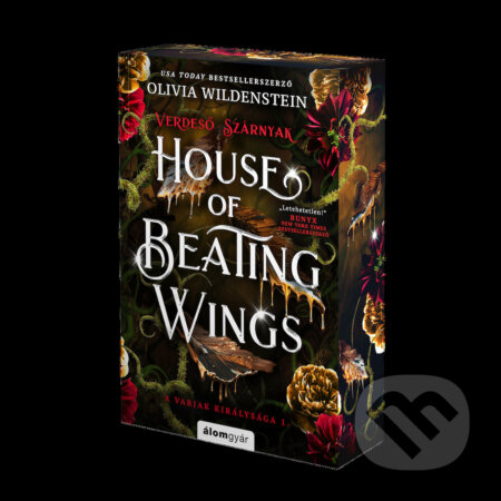 Kniha: House of Beating Wings (Olivia Wildenstein). Álomgyár Kiadó, 2026 Kniha: House of Beating Wings (Olivia Wildenstein). Álomgyár Kiadó, 2026