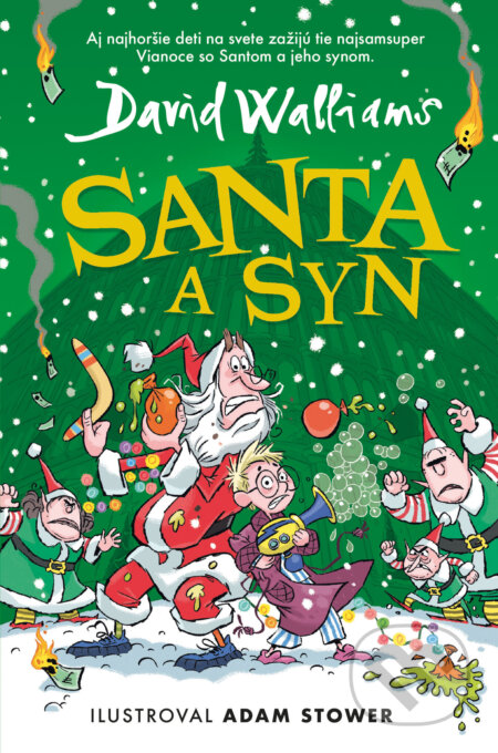 Kniha: Santa a syn (David Walliams). Slovart, 2026 Kniha: Santa a syn (David Walliams). Slovart, 2026